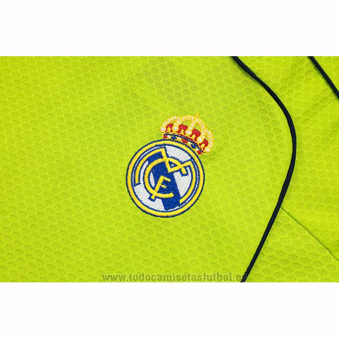 Chandal del Real Madrid Manga Corta 2025-2026 Verde - Pantalon Corto